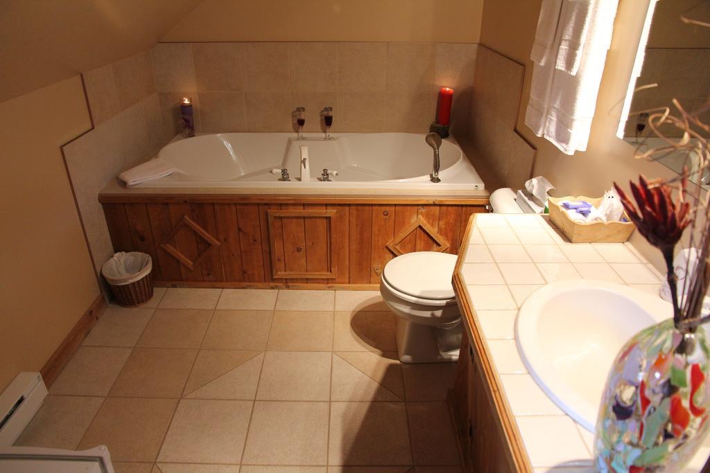 B&B Les Deux Pignons Petit-Saguenay Kamer foto
